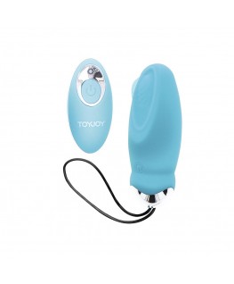 TOYJOY - VIBRATORE HAPPINESS SONO COSÌ EGGCITED CON TELECOMANDO BLU
