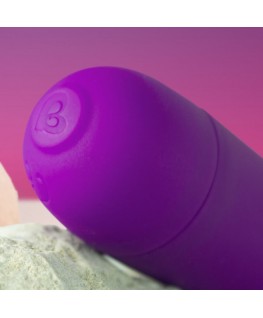 ROCKS-OFF - GLO-GIRL VIBRATORE A BACCHETTA MINI VIOLA