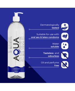 AQUA QUALITY - LUBRIFICANTE A BASE ACQUA 1000 ML