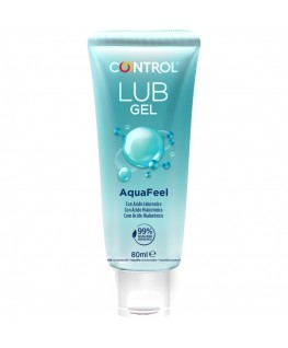 CONTROL - LUBRIFICANTE AQUAFEEL CON ACIDO IALURONICO 80 ML