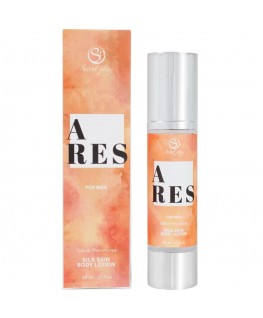 SECRETPLAY - ARES SILK LOZIONE PER LA PELLE PER UOMO 50 ML