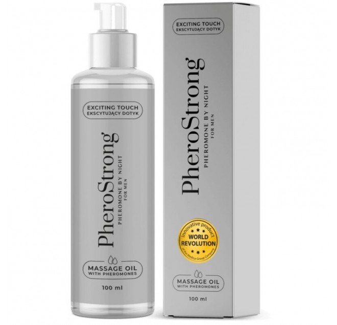 PHEROSTRONG - OLIO DA MASSAGGIO NOTTURNO PER UOMO 100 ML