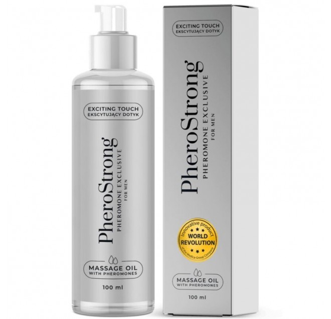 PHEROSTRONG - OLIO DA MASSAGGIO ESCLUSIVO PER UOMINI 100 ML