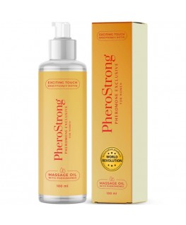 PHEROSTRONG - OLIO DA MASSAGGIO ESCLUSIVO PER DONNE 100 ML PHEROSTRONG - OLIO DA MASSAGGIO ESCLUSIVO PER DONNE 100 ML che trovi in offerta solo su SexyShopOnline a -35% di sconto