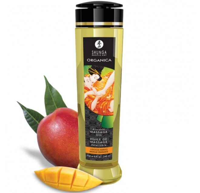 SHUNGA - OLIO DA MASSAGGIO BIOLOGICO MANGO 240 ML
