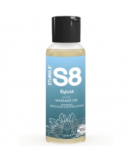 STIMUL8 - S8 OLIO DA MASSAGGIO IN COTONE REFRESH 125 ML