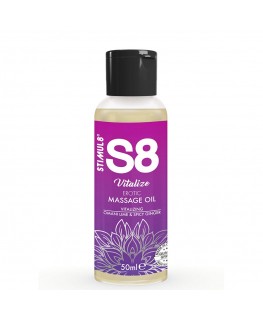 STIMUL8 - S8 VITALIZE OLIO PER MASSAGGIO EROTICO LIME 50 ML