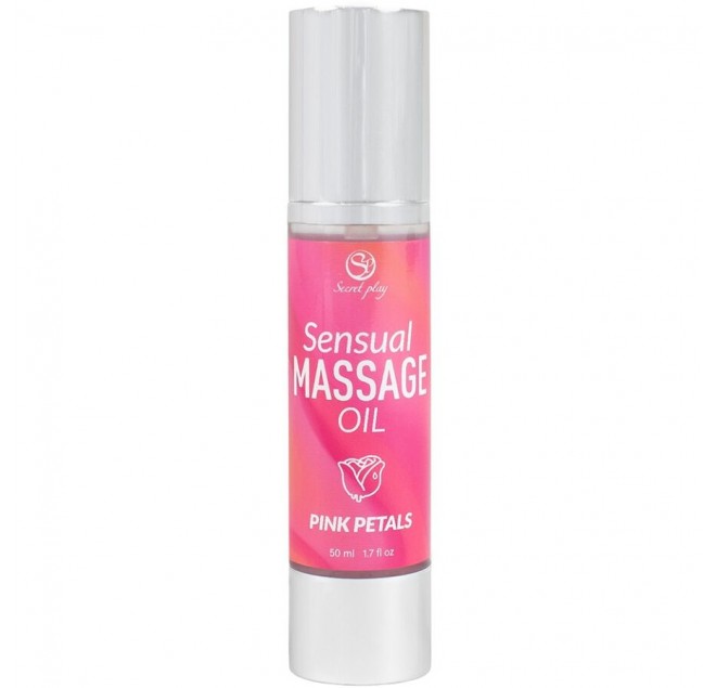 SECRETPLAY - OLIO PER MASSAGGI AI PETALI ROSA