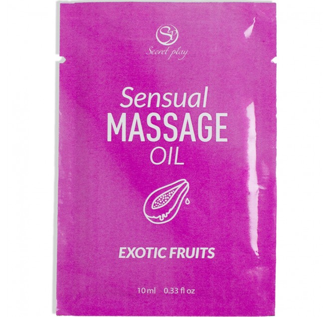 SECRETPLAY - OLIO DA MASSAGGIO MONODOSE AI FRUTTI ESOTICI 10 ML