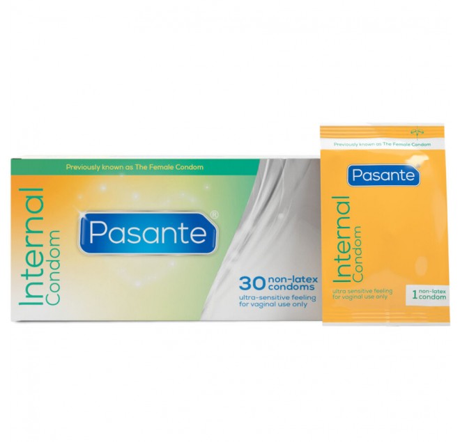 PASANTE - PRESERVATIVI FEMMINILI INTERNI SCATOLA 30 UNITÀ