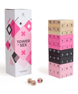 SECRETPLAY - GIOCO IN LEGNO TORRE DEL SESSO