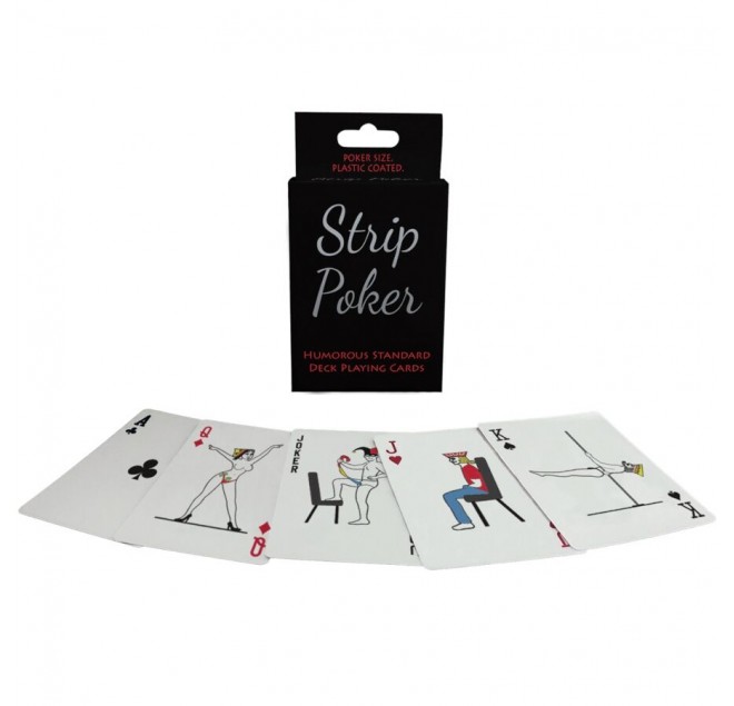 KHEPER GAMES - MAZZO DI CARTE DA GIOCO UMORISTICO PER STRIP POKER