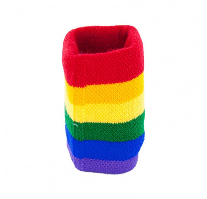 PRIDE - BRACCIALETTI CON BANDIERA LGBT