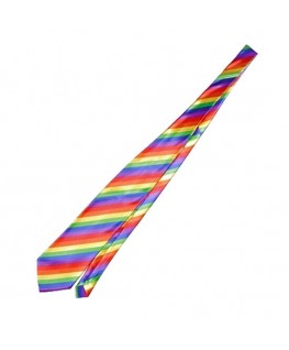 PRIDE - CRAVATTA CON BANDIERA LGBT
