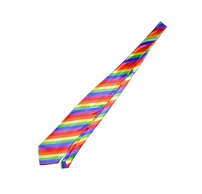 PRIDE - CRAVATTA CON BANDIERA LGBT