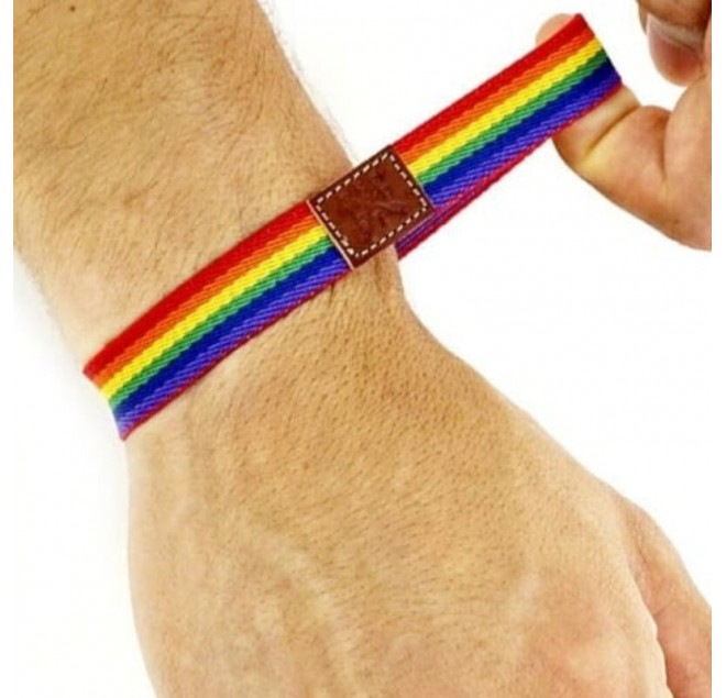 PRIDE - BRACCIALE IN GOMMA DA RAGAZZO LUXURY PRIDE