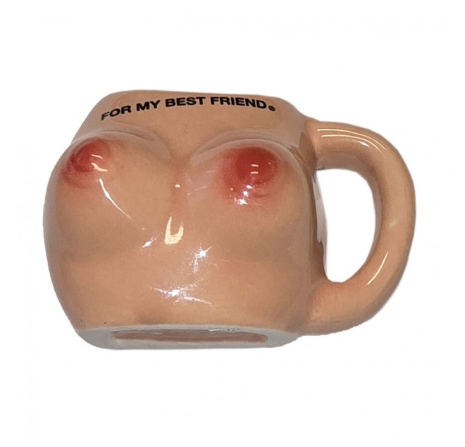 DIABLO PICANTE – MAGNETE PER IL SENO IN TAZZA DI CERAMICA “PER LA MIA MIGLIORE AMICA”
