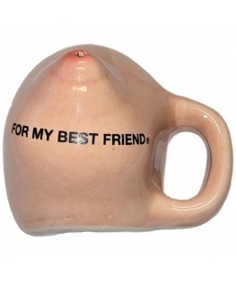 DIABLO PICANTE – MAGNETE PER IL SENO SU UNA TAZZA DI CERAMICA “PER LA MIA MIGLIORE AMICA”