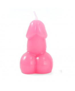 DIABLO PICANTE - CANDELA A FORMA DI PENE COLOR FUCSIA
