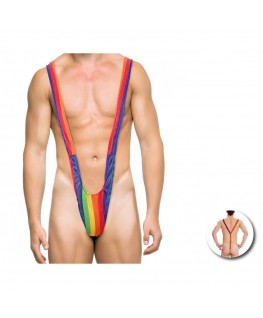 PRIDE - TRIKINI UOMO CON BANDIERA ARCOBALENO