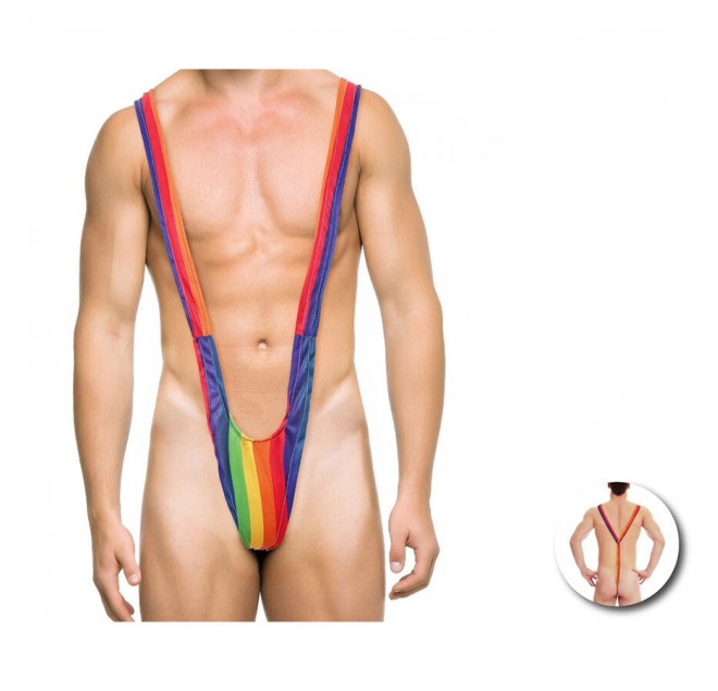 PRIDE - TRIKINI UOMO CON BANDIERA ARCOBALENO