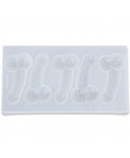 DIABLO PICANTE - DIVERTENTE VASSOIO PER CUBETTI DI GHIACCIO A FORMA DI PENE