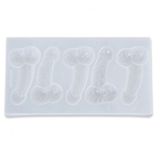 DIABLO PICANTE - DIVERTENTE VASSOIO PER CUBETTI DI GHIACCIO A FORMA DI PENE