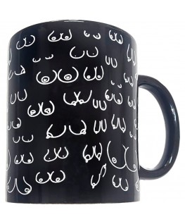 DIABLO PICANTE - TAZZA TETTE NERA 370 ML