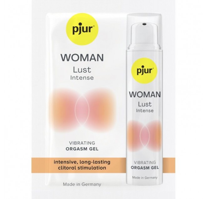 PJUR - WOMAN LUST GEL VIBRANTE INTENSO MONODOSE PER ORGASMO 1,5 ML