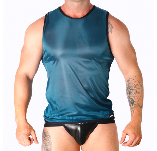 MACHO - T-SHIRT VERDE S/M