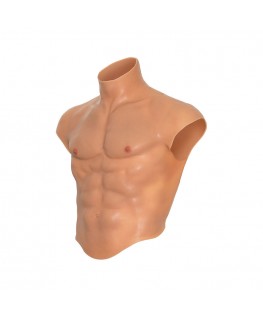 HIDDEN DESIRE - ALTER EGO SILICONE TORSO MASCHILE CAMICIA CON ABS FLESH