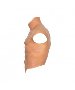 HIDDEN DESIRE - ALTER EGO SILICONE TORSO MASCHILE CAMICIA CON ABS FLESH