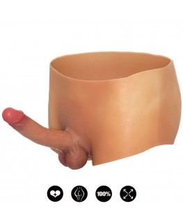 HIDDEN DESIRE - ALTER EGO BOXERSHOT CON PENE 18 CM TAGLIA L