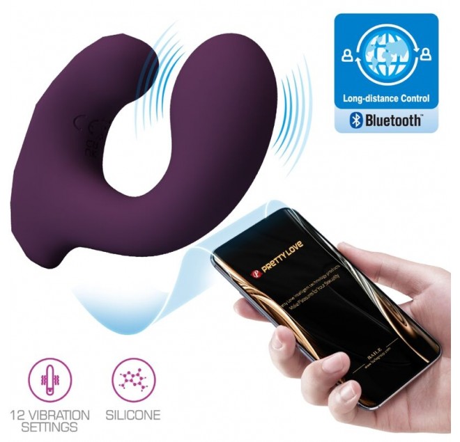PRETTY LOVE - BILLY TELECOMANDO VIBRAZIONE VIOLA APP GRATUITA