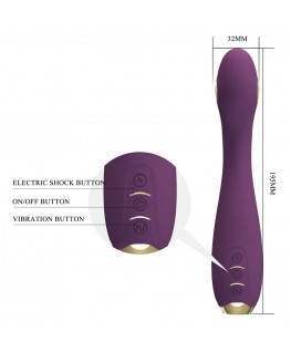 PRETTY LOVE - HECTOR VIBRATORE ELETTROSHOCK BY APP CONTROL VIOLA