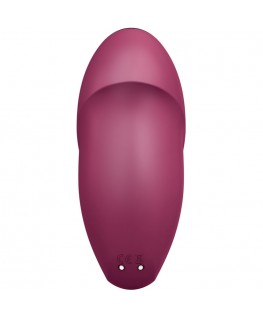 SATISFYER - TAP & CLIMAX 1 VIBRATORE LAY-ON ROSSO