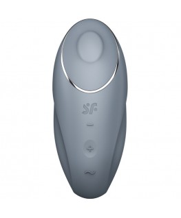 SATISFYER - TAP & CLIMAX 1 VIBRATORE LAY-ON GRIGIO