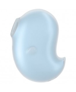 SATISFYER - CUTIE GHOST VIBRATORE LAY-ON AZZURRO