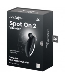 SATISFYER - SPOT ON 2 VIBRATORE LAY-ON NERO