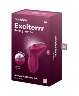 SATISFYER - VIBRATORE ECCITANTE DA APPOGGIO CLITORIDE FUCSIA