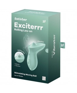 SATISFYER - VIBRATORE EXCITERRR DA APPOGGIO CLITORIDE MENTA