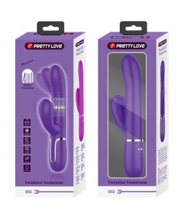PRETTY LOVE - VIBRATORE MULTIFUNZIONE G-SPOT VIOLA