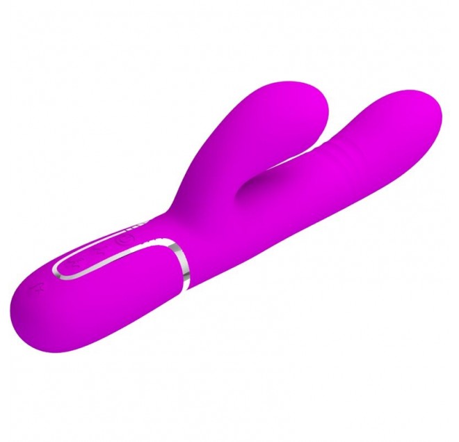 PRETTY LOVE - VIBRATORE MULTIFUNZIONE G-SPOT FUCSIA