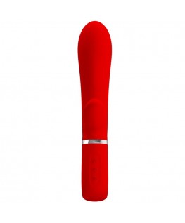 PRETTY LOVE - VIBRATORE MULTIFUNZIONE G-SPOT THOMAS ROSSO