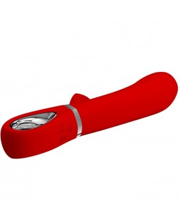 PRETTY LOVE - VIBRATORE MULTIFUNZIONE G-SPOT THOMAS ROSSO