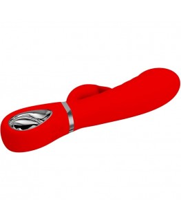 PRETTY LOVE - VIBRATORE MULTIFUNZIONE G-SPOT PRESCOTT ROSSO