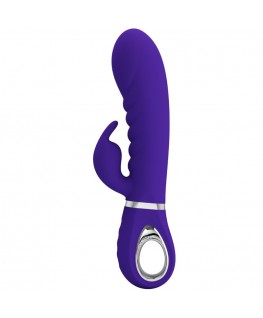 PRETTY LOVE - VIBRATORE MULTIFUNZIONE G-SPOT PRESCOTT VIOLA