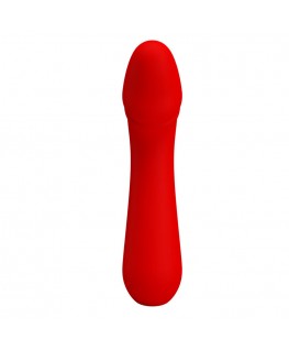 PRETTY LOVE - VIBRATORE RICARICABILE CETUS ROSSO