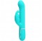 PRETTY LOVE - PERLE VIBRATORE COALE RABBIT VERDE ACQUA
