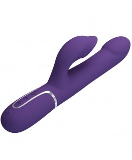 PRETTY LOVE - ZALIN PERLE VIBRATORE CONIGLIO 4 EN 1 VIOLA